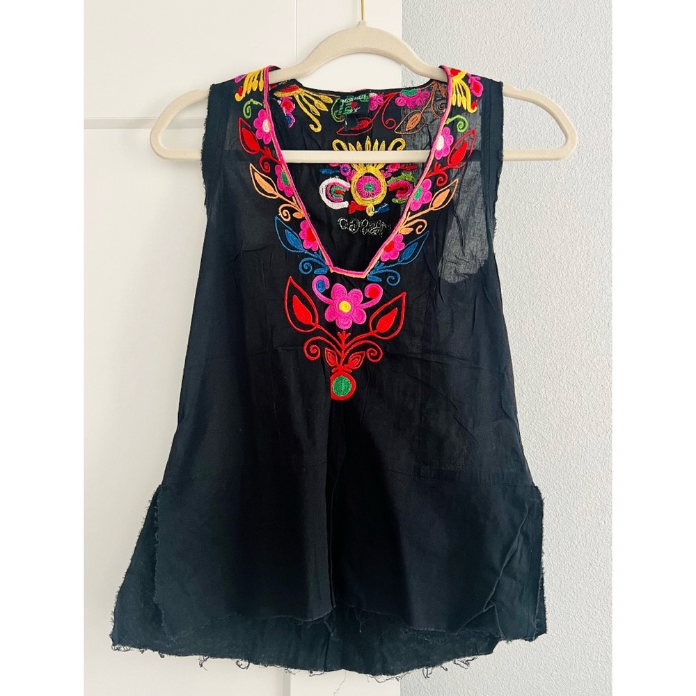 Vintage Y2K Miss Sixty Embroidered Tank